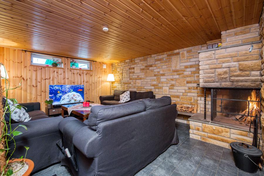 Basement living room