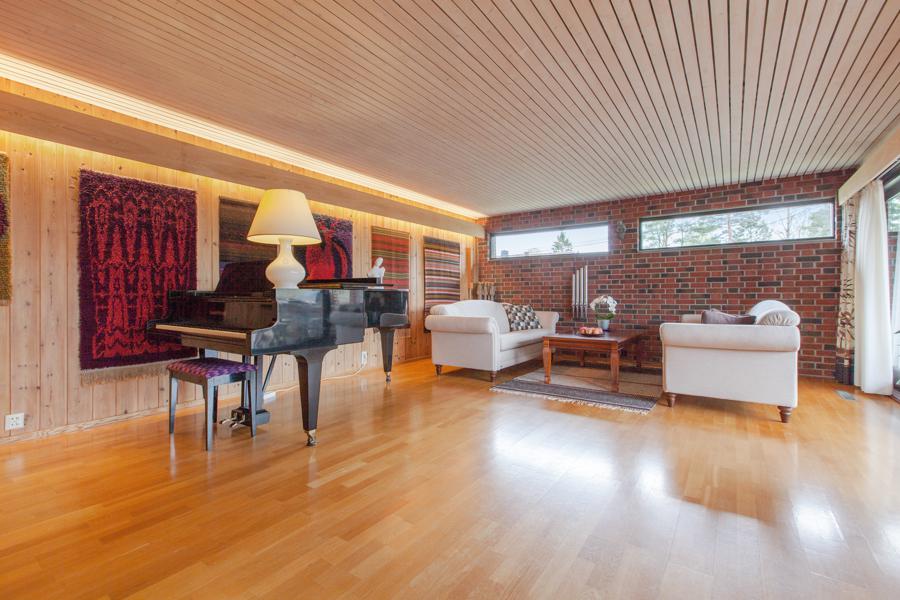 Basement living room