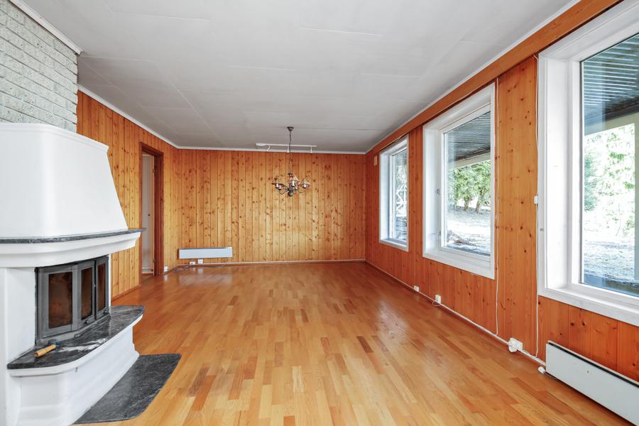 Basement living room