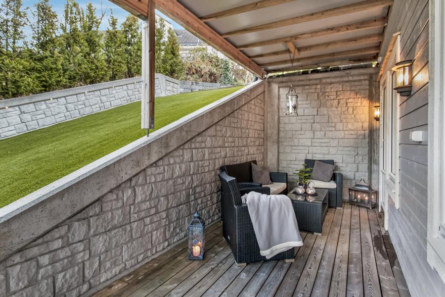 Basement living room