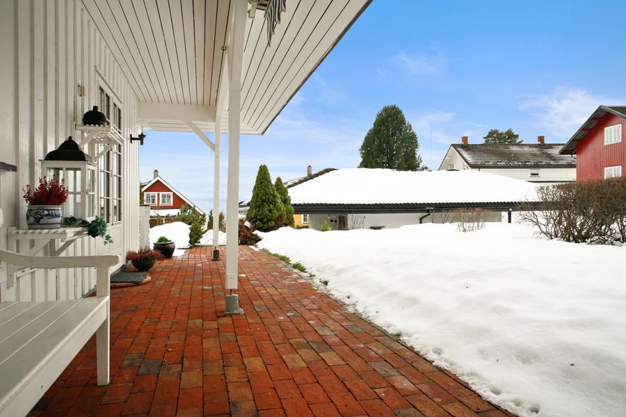 Outside