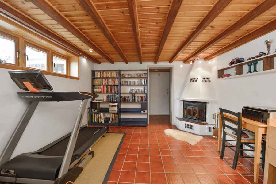 Basement living room