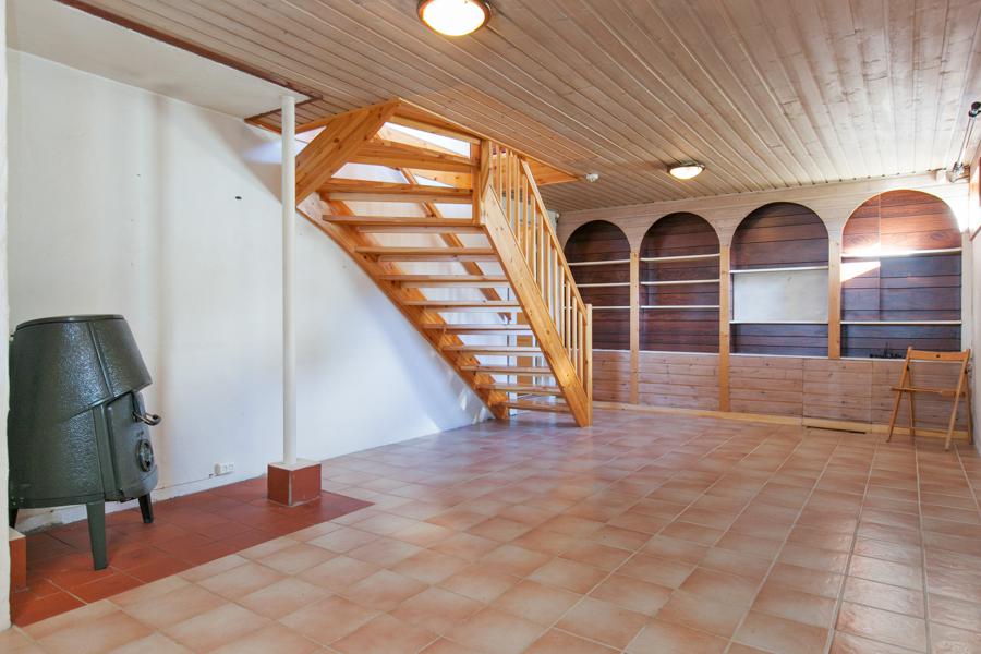Basement living room