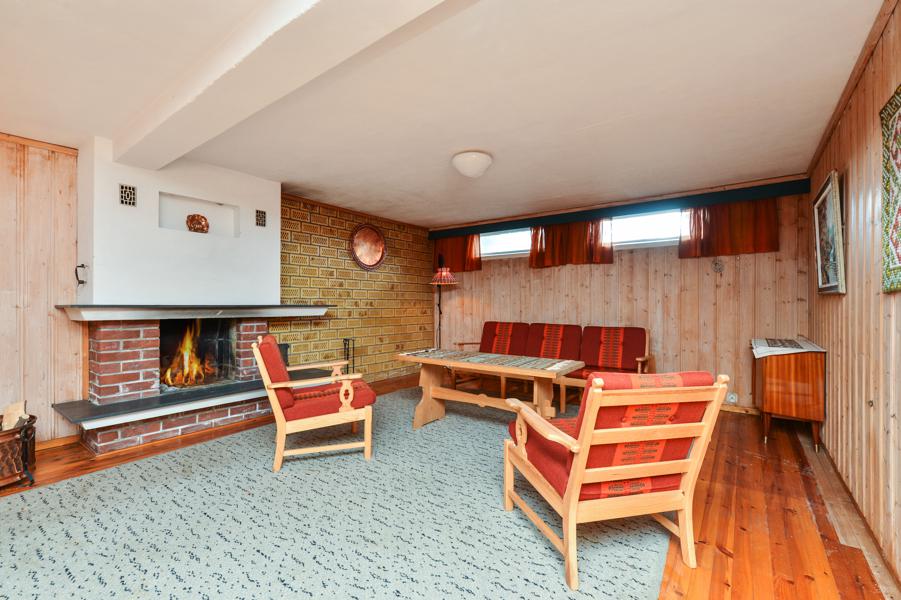 Basement living room