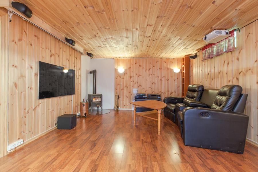 Basement living room